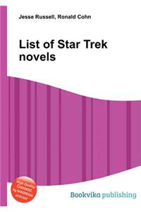 List of Star Trek Novels