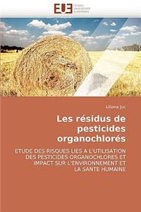 Les R�sidus de Pesticides Organochlor�s