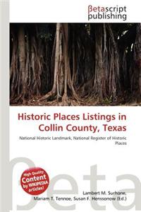 Historic Places Listings in Collin County, Texas