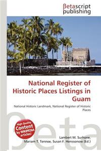 National Register of Historic Places Listings in Guam