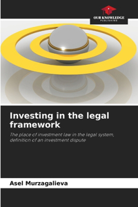 Investing in the legal framework