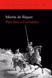Para leer a Cervantes