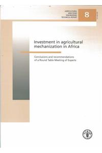 Investments in Agricultural Mechanization in Africa