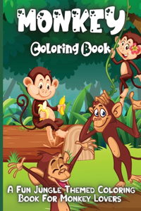 Monkey Coloring Book