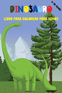 Dinosauro Libro Para Colorear Para Ninos