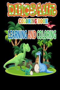 Dinosaur Coloring Book learning and coloring