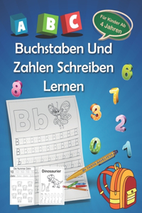 Buchstaben Und Zahlen Schreiben Lernen