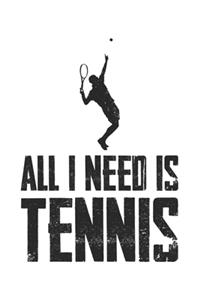 Het enige waar ik om geef is tennis en misschien 3 mensen...