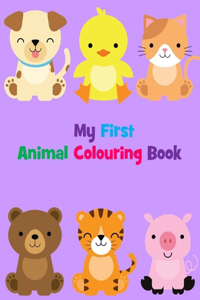 My First Animal Colouring Book
