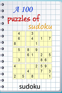 100 puzzles of sudoku