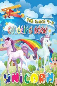 Unicorn Coloring Book for Girls 4-8