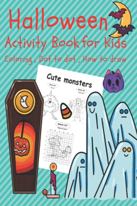 Halloween Activity Book for Kids