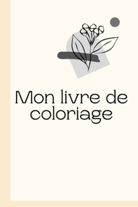 Mon livre de coloriage
