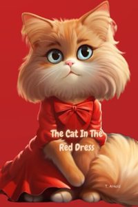 Cat In The Red Dress