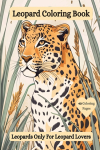 Leopard Coloring Book