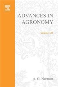 Advances in Agronomy Volume 7