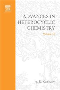 Advances in Heterocyclic Chemistry V33