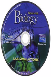 Prentice Hall Miller Levine Biology Lab Simulations CDROM 2004c