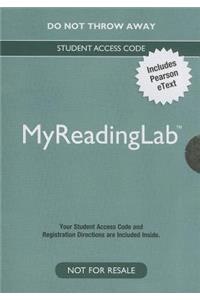 Mylab Reading with Pearson Etext -- Valuepack Access Card