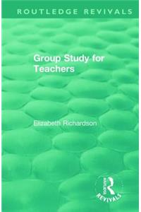 Group Study for Teachers