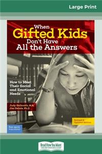 When Gifted Kids Don't Have All the Answers