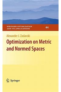 Optimization on Metric and Normed Spaces