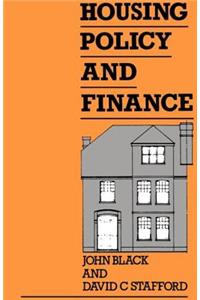 Housing Policy and Finance