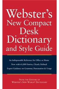 Webster's New World Compact Desk Dictionary and Style Guide Custom