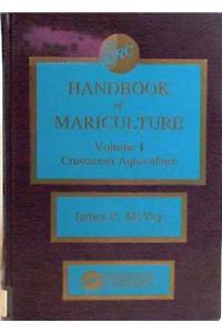 Handbook of Mariculture: Vol 1: Crustaceans