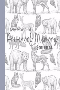 My special pre school memory Journal