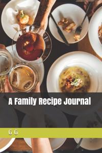 A Family Recipe Journal