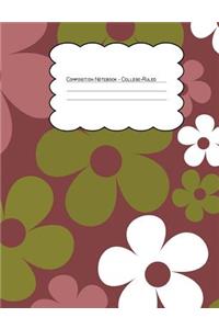 Composition Notebook College Ruled