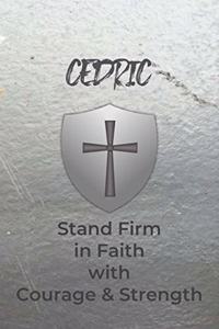 Cedric Stand Firm in Faith with Courage & Strength