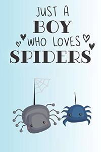 Just A Boy Who Loves Spiders