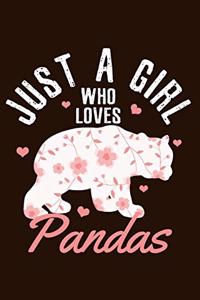 Just A Girl Who Loves Pandas