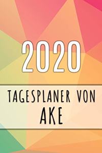 2020 Tagesplaner von Ake