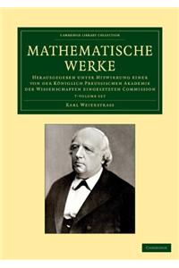 Mathematische Werke 7 Volume Set
