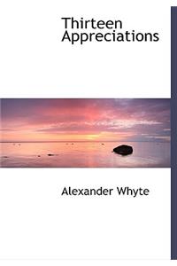 Thirteen Appreciations