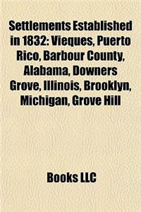 Settlements Established in 1832: Pine Bluff, Arkansas