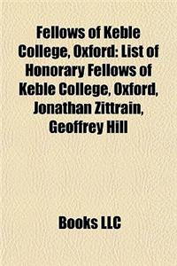 Fellows of Keble College, Oxford