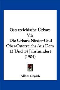 Osterreichische Urbare V1