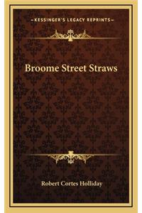 Broome Street Straws