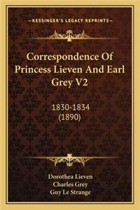 Correspondence of Princess Lieven and Earl Grey V2