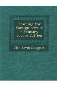 Training for Foreign Service