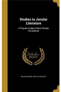 Studies in Jocular Literature