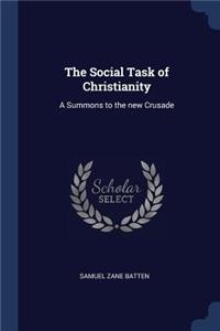 The Social Task of Christianity