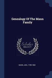 GENEALOGY OF THE MANN FAMILY