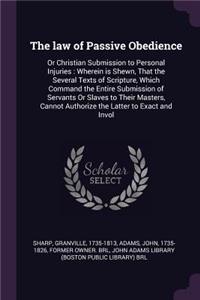 law of Passive Obedience