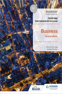 Cambridge International as & a Level Business Second Edition Boost eBook