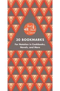 Short Stack 30 Bookmarks: For Notation in Cookbooks, Novels, and More